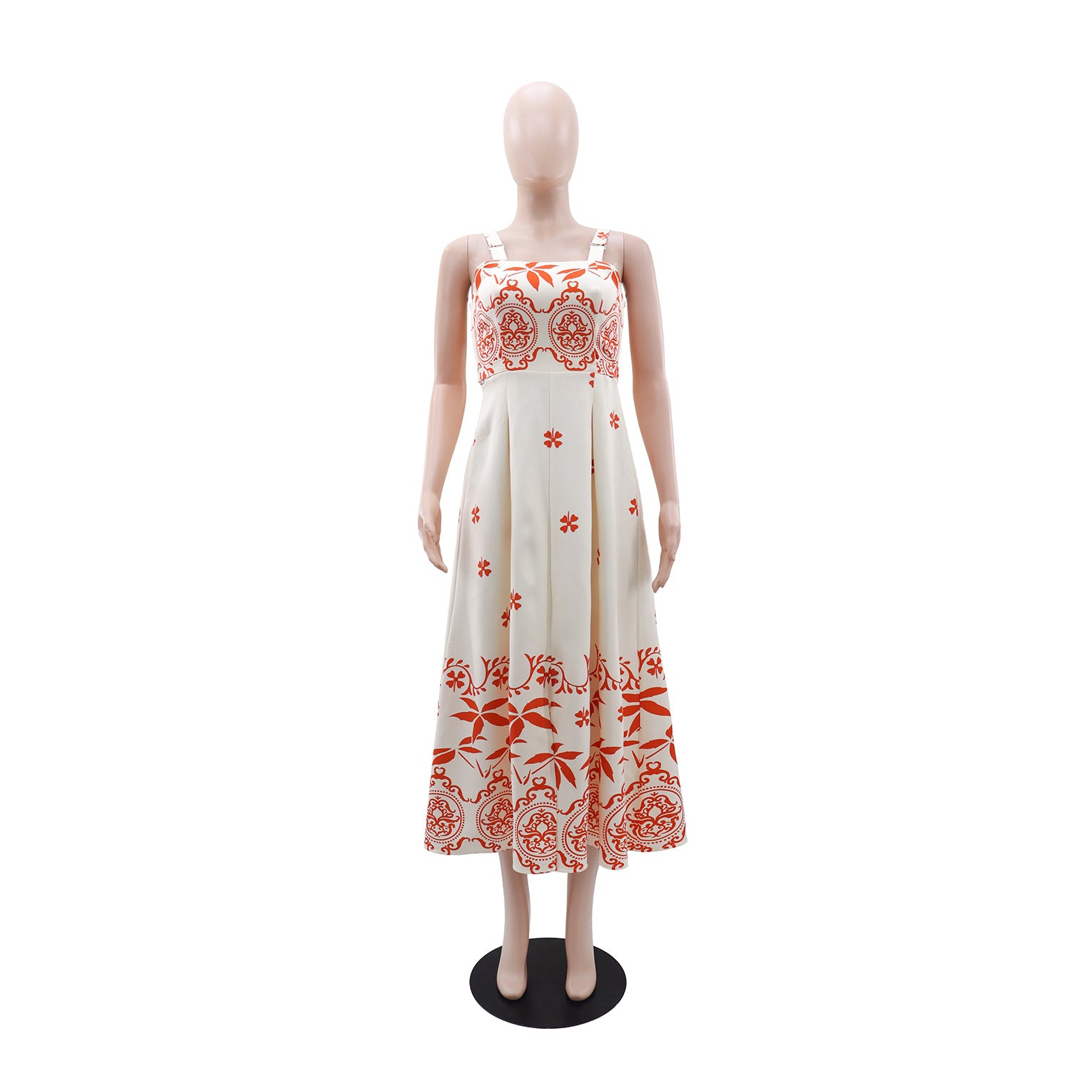 Women Holiday Casual Print Dress 9