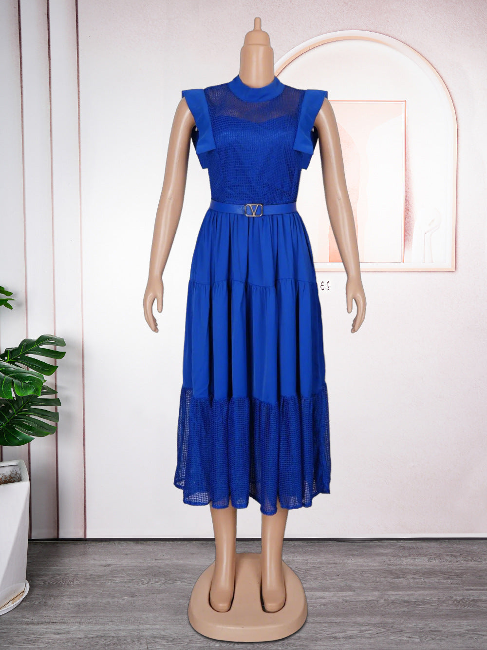 Women's Africa Plus Size Fashion Elegant Dress 11