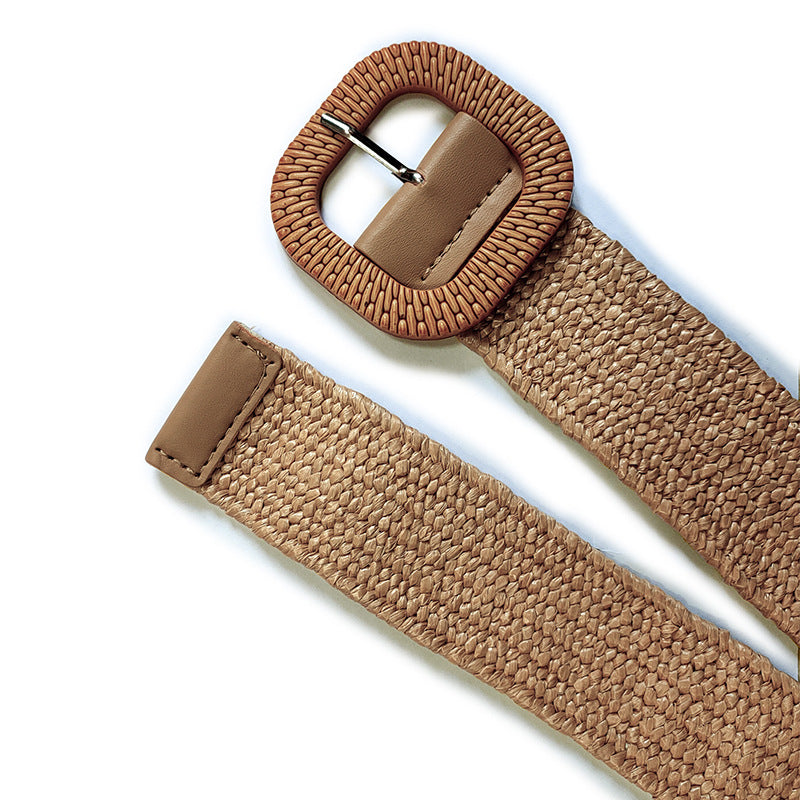 Plus Size Women Fall Off Shoulder Long Sleeve Dress with Belt 13