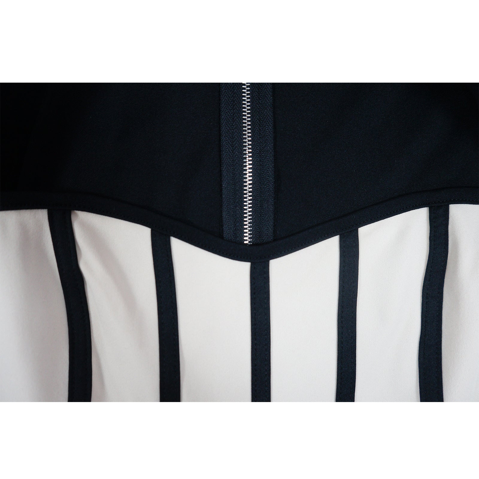 Women's Sexy Slim Waist Contrast Patchwork Long Sleeve Wide Leg Jumpsuit 21