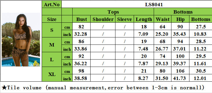 Women's Summer Sexy Printed Camisole Shorts Two-Piece Set 9