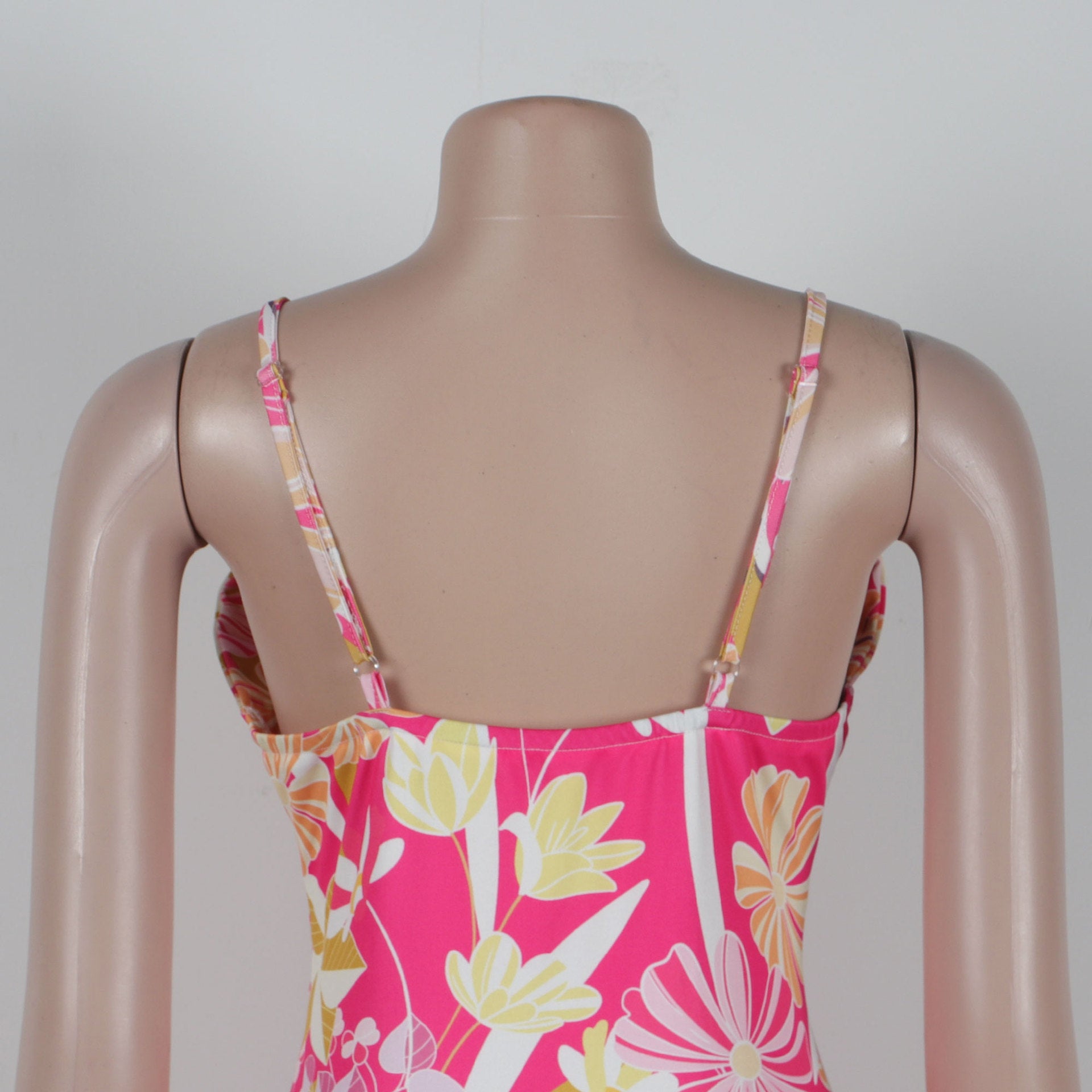 Printed Strap Slim Nightclub Dress 10