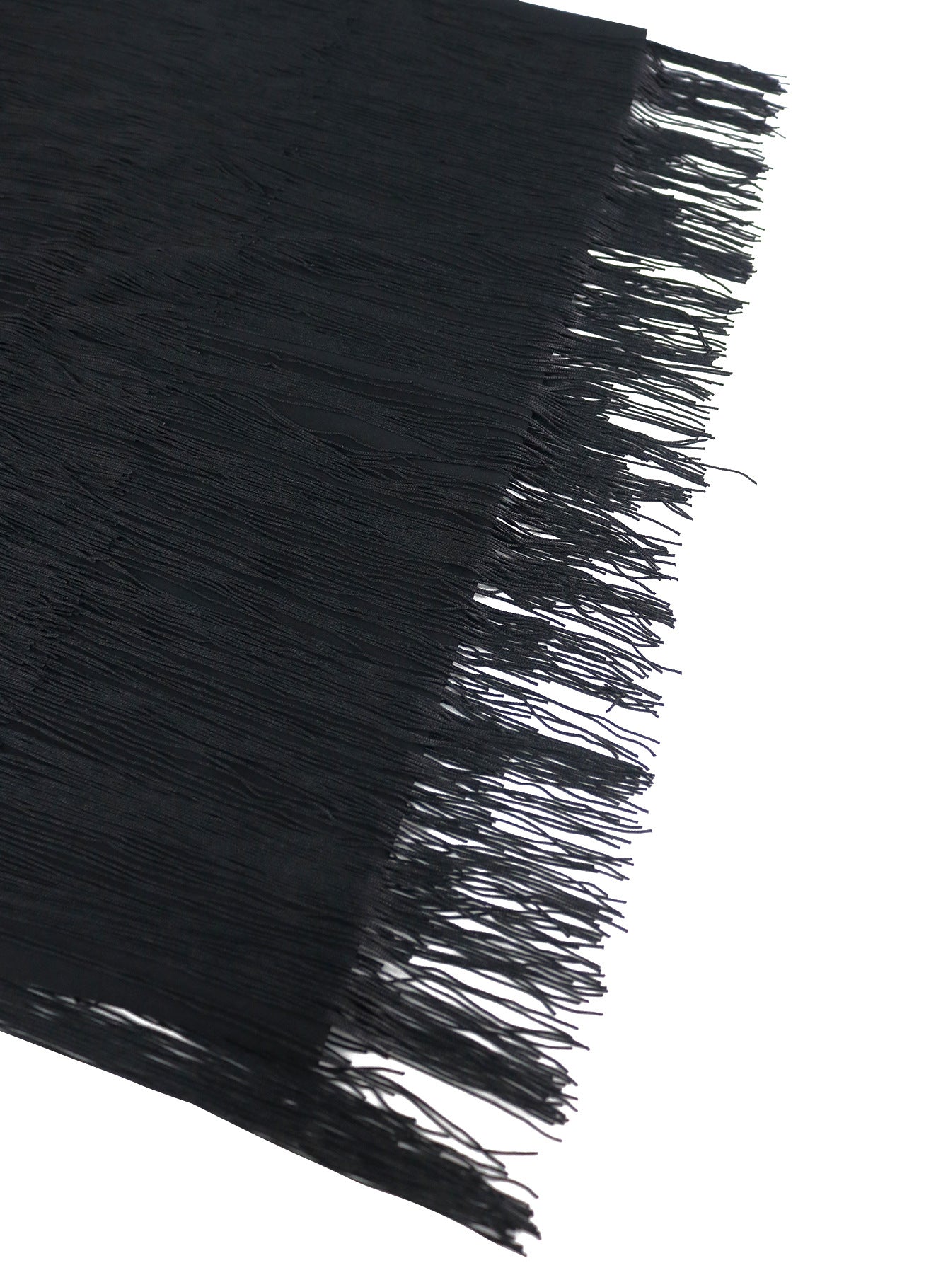 Women Asymmetric Neck Sleeveless Party Elegant Tassel Dress 6