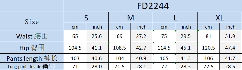 Spring Women's High Waist Casual Straight Pants 5