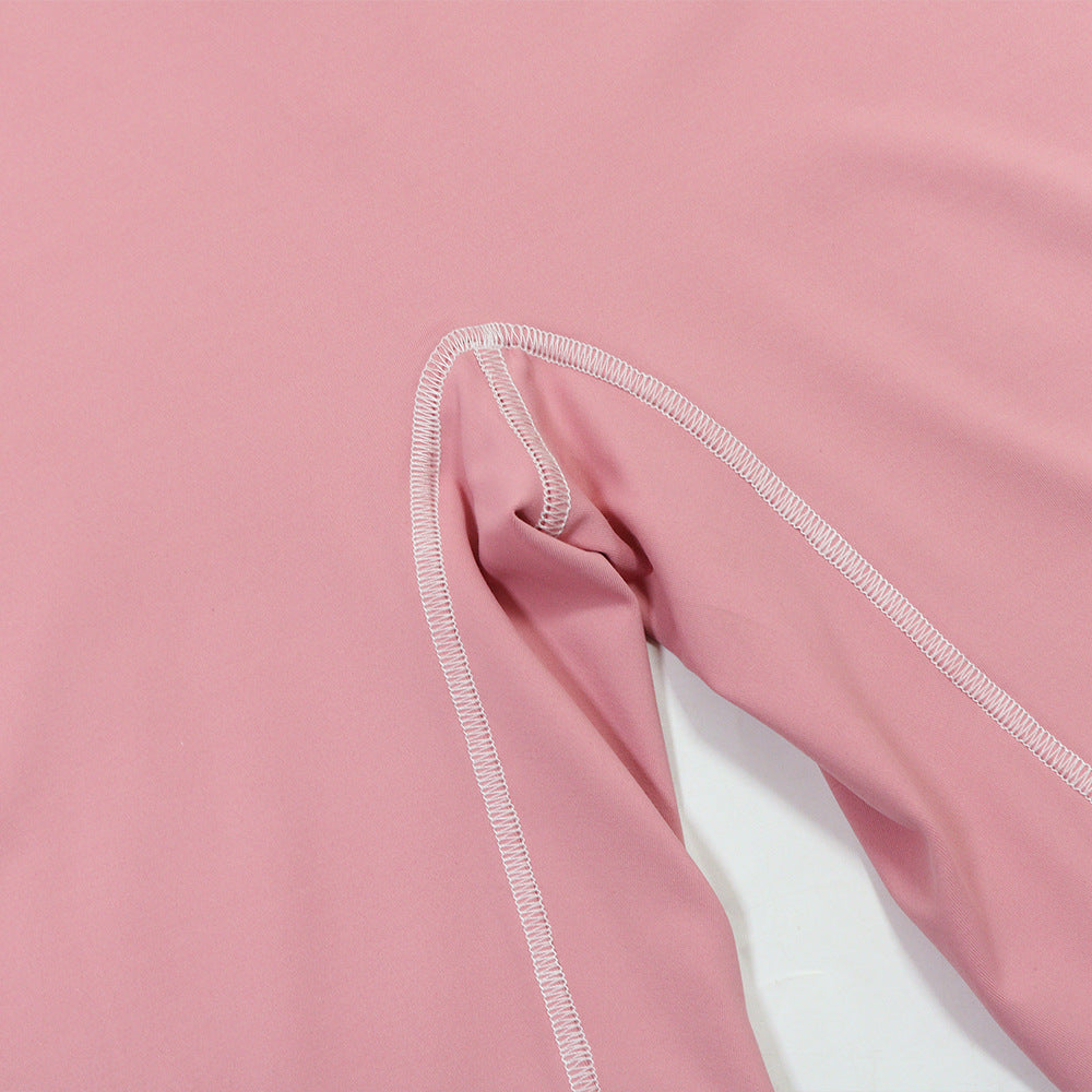 Women Casual Sports Long Sleeve Top and Pants Two-Piece Set 16