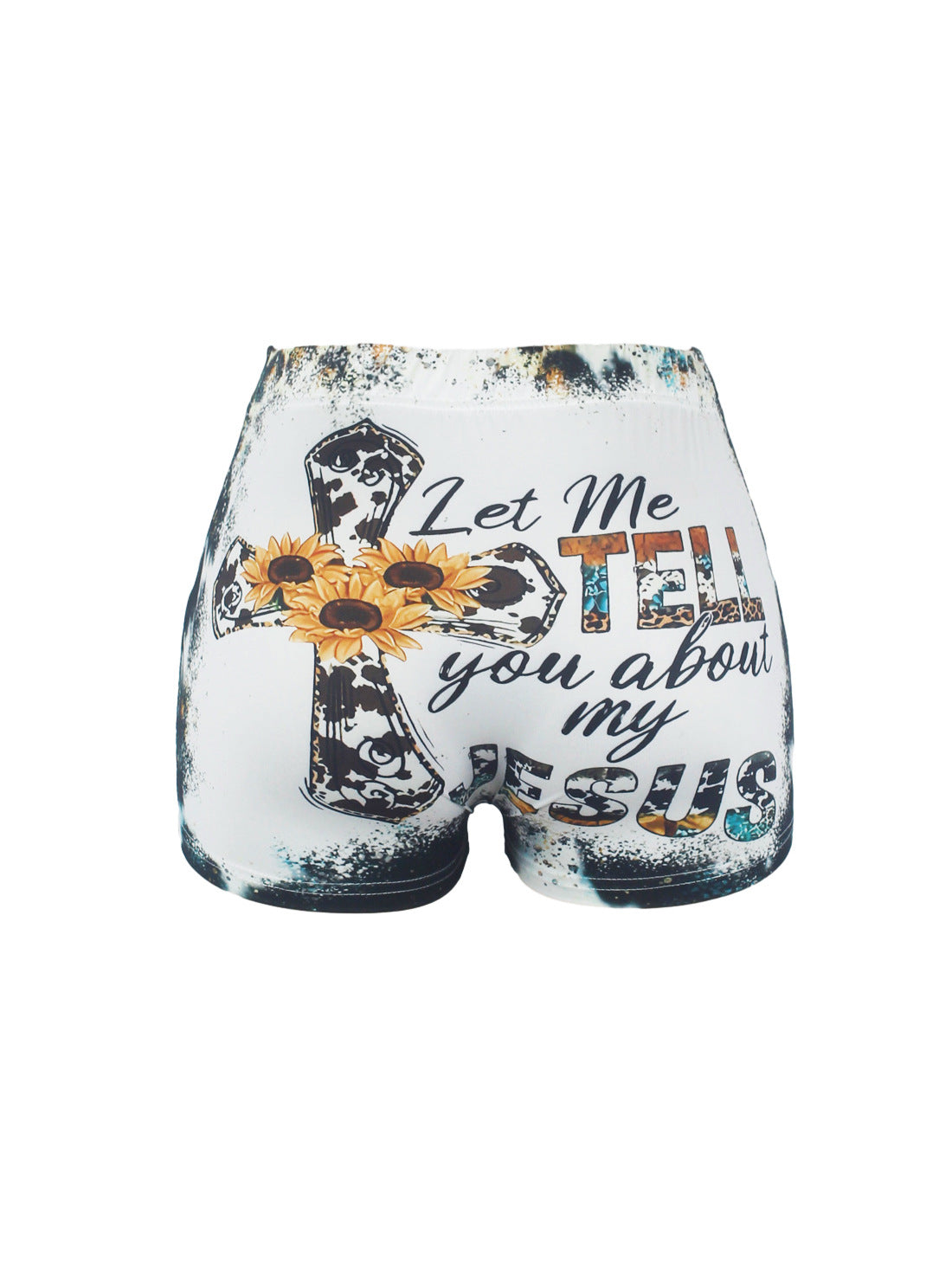 Women printed shorts 4