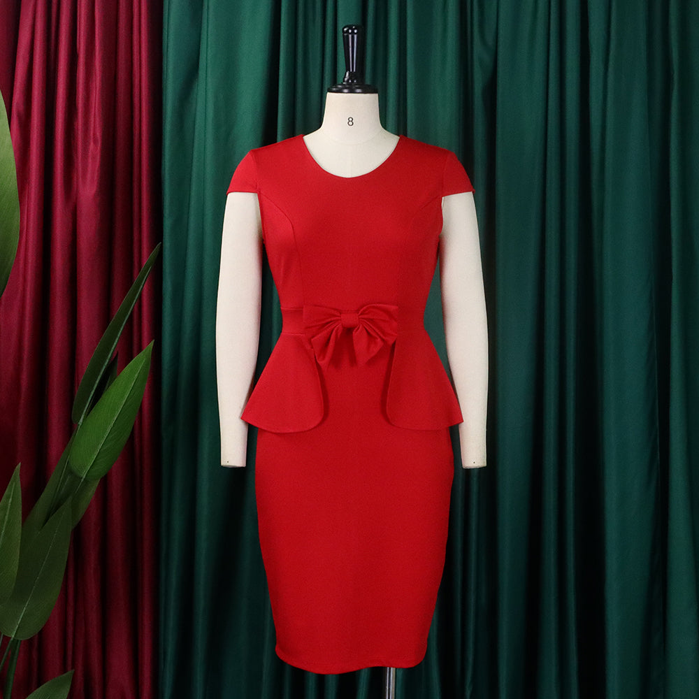 Plus Size Women Summer Bodycon Dress 12