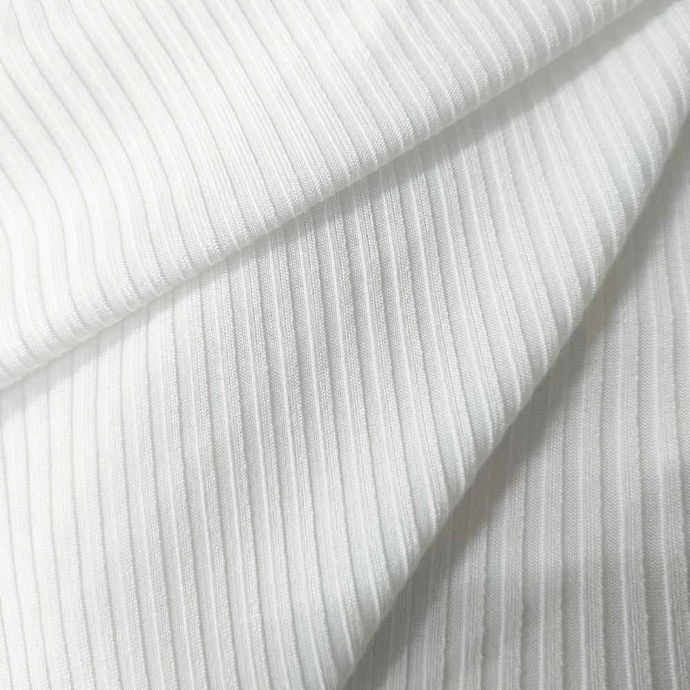 Plus Size Women summer white half-open collar long-sleeved dress 9