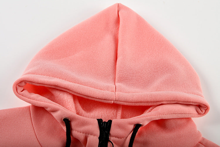 Women Casual Zip Hooded Jumpsuit 21