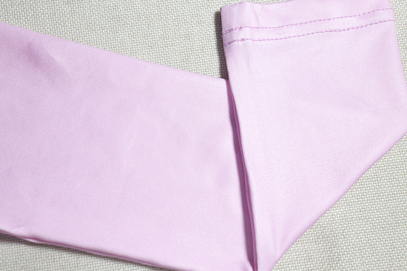 Sexy Round Neck Gradient Print Long Sleeve Slim Bodycon Women Dress 19