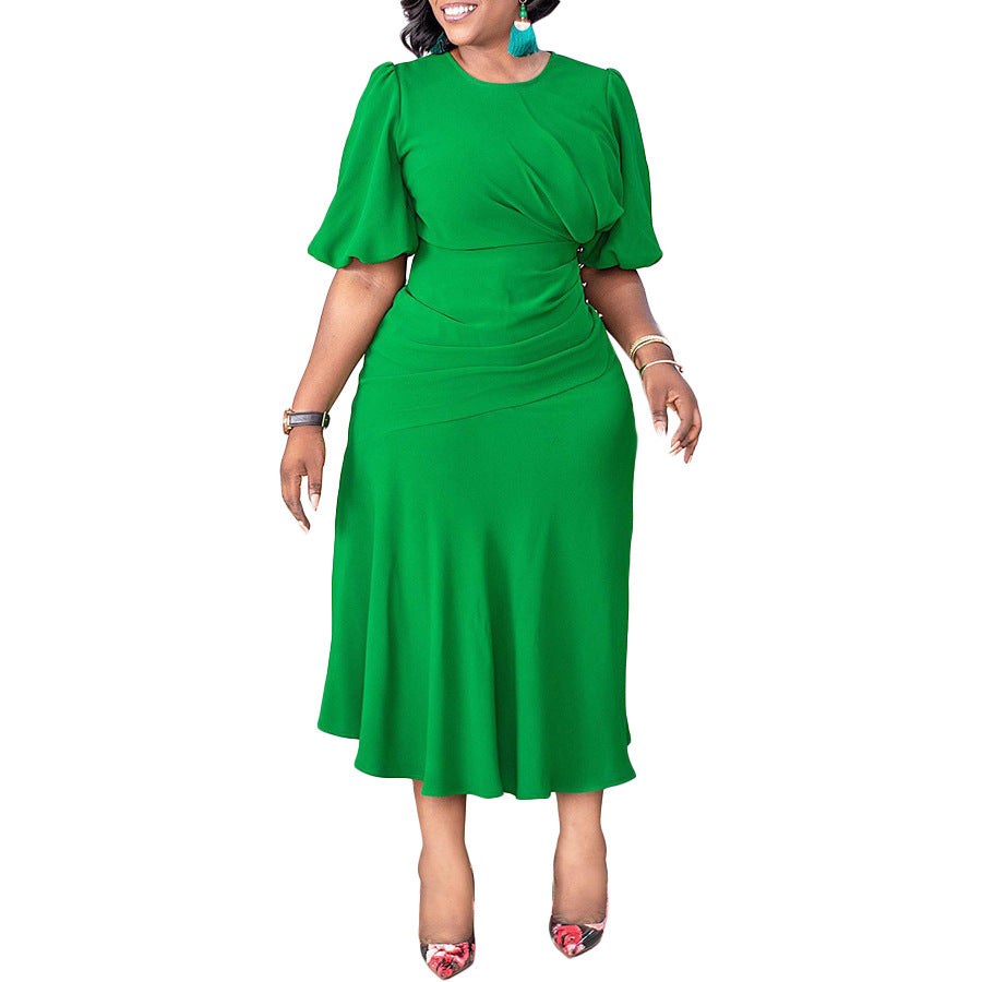 Ladies Elegant Casual Plus Size Dress