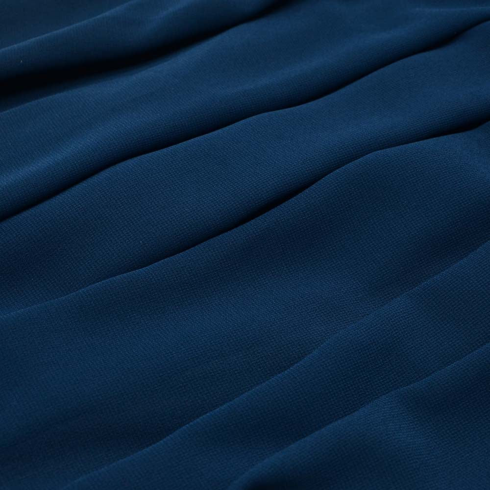 Women Patchwork Chiffon Round Neck Lace Evening Gown 15