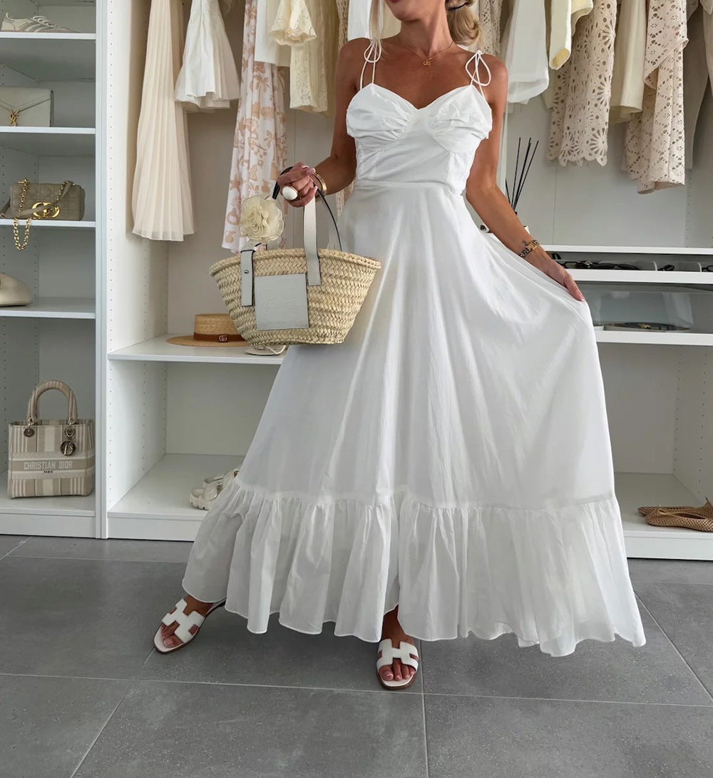 Women summer suspender dress 3