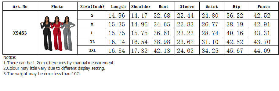 Women Solid V neck Top and Bell Bottom Pant two-piece set 8