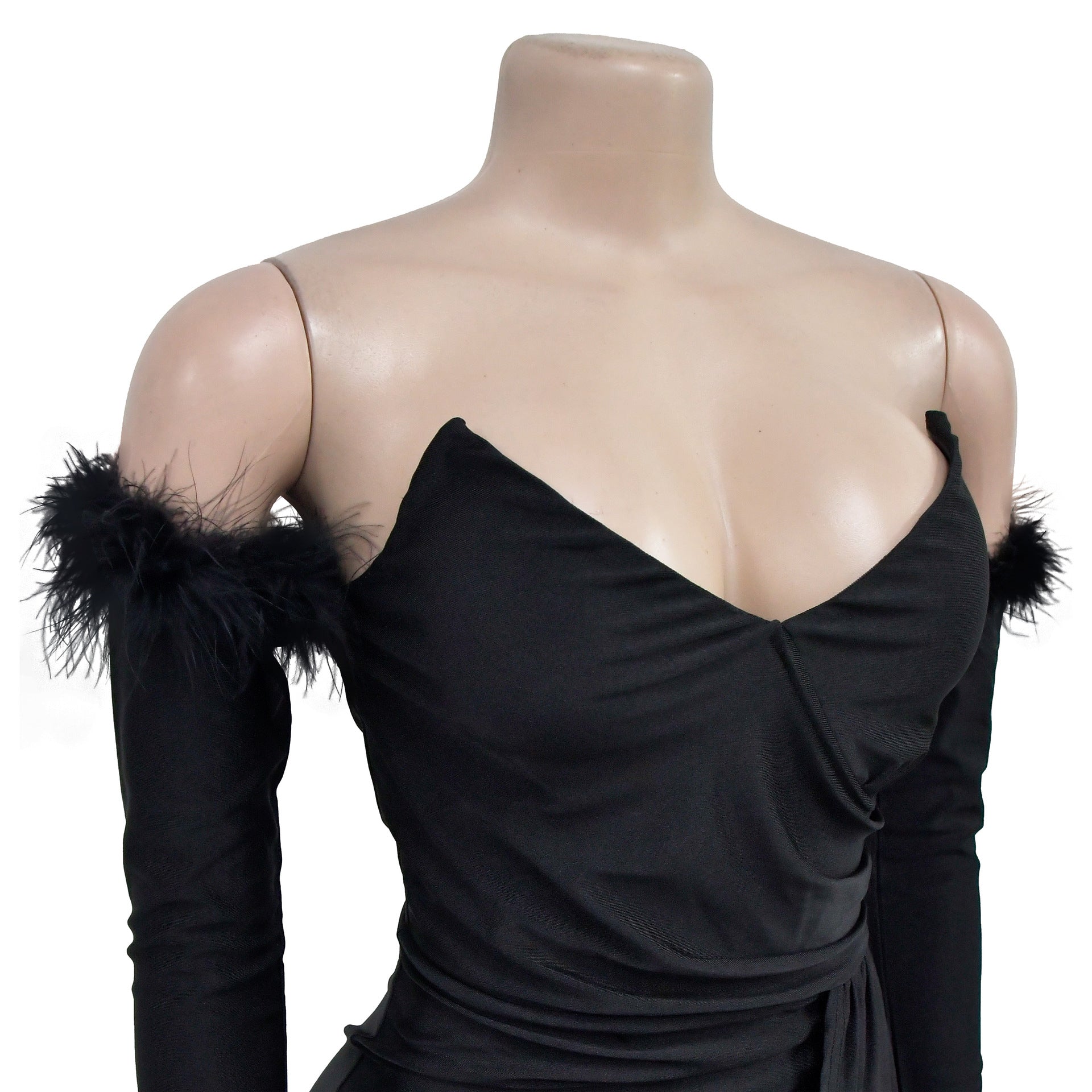 Fashion Women's Solid Color Pleated Low Back Slit Maxi Dress 32