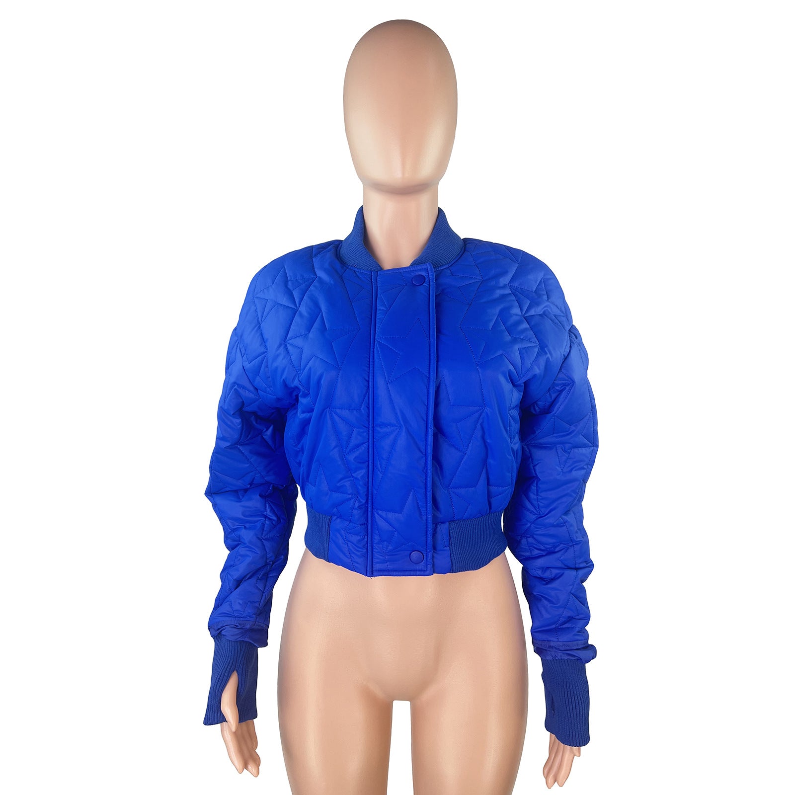 Women Star Embossed Padded Jacket 13