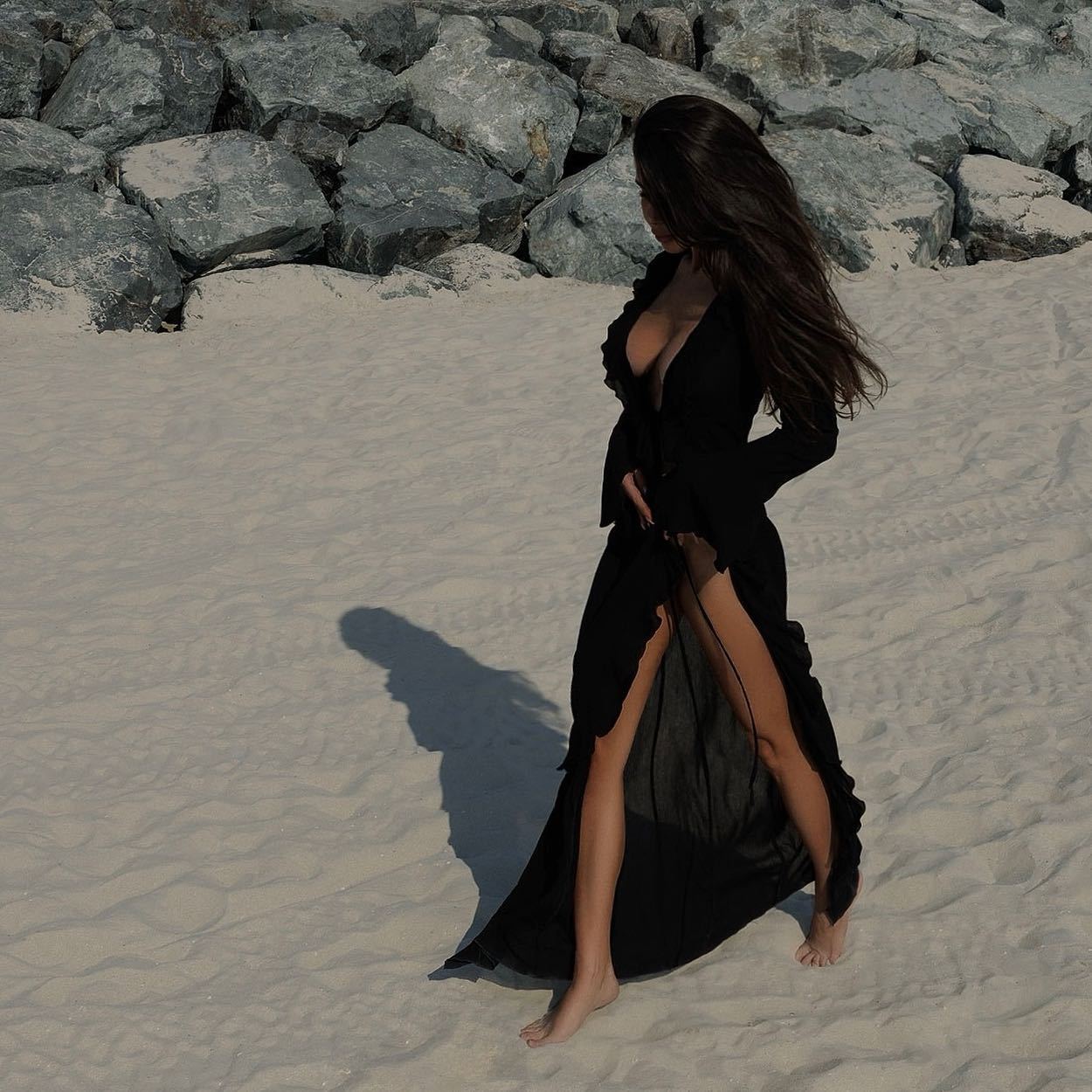 Spring Summer Long Sleeve Cardigan Beach Bikini Sun Protection Cover-up 18