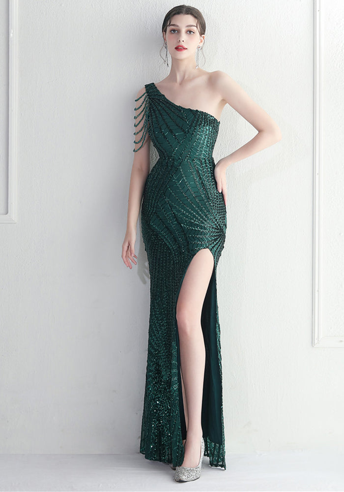 sequins plus Plus Size Formal Party Evening Dress