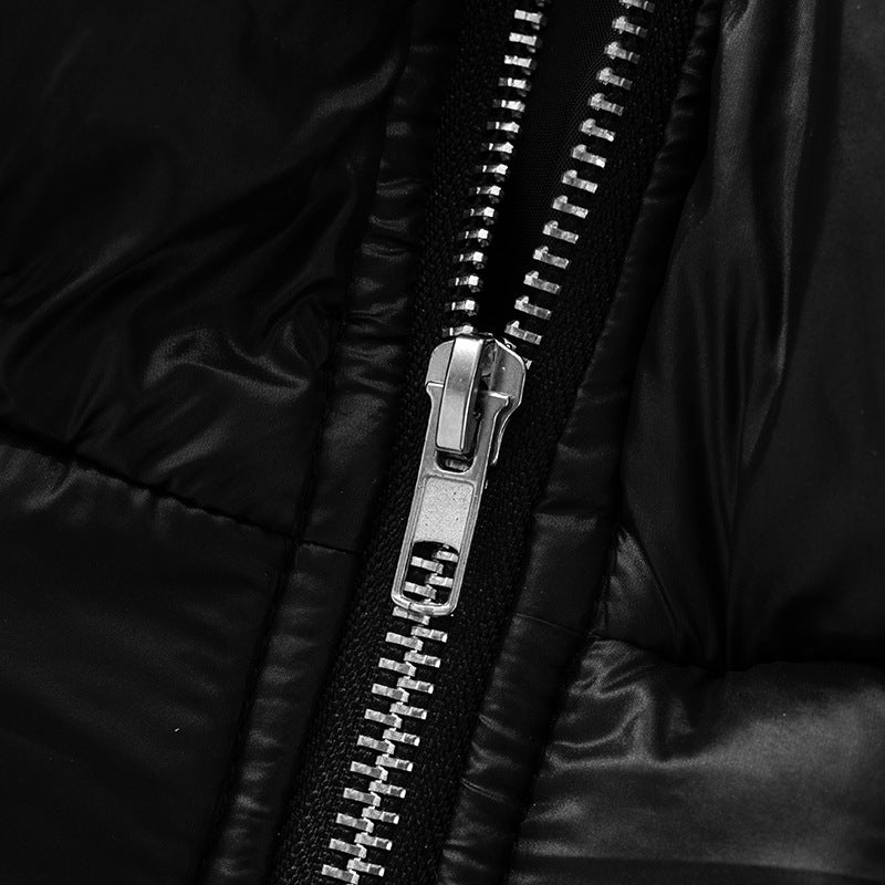 Women's Autumn Short Sleeve Slim Waist Cotton Padded Jacket 10