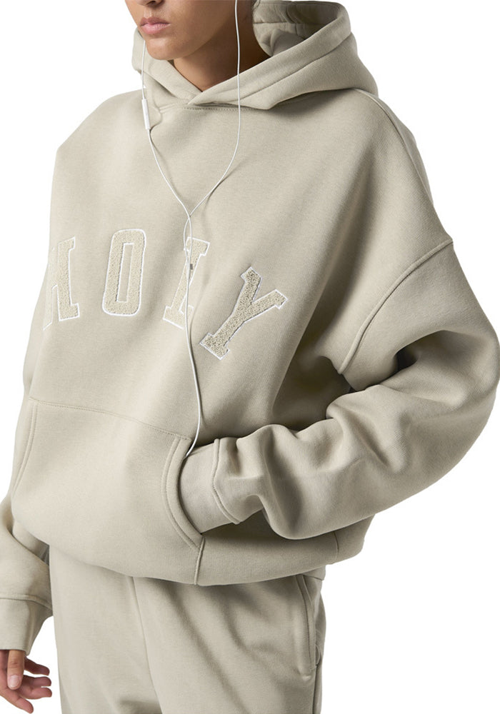 Women Spring Casual Embroidered Holy Letter Print Hoodies