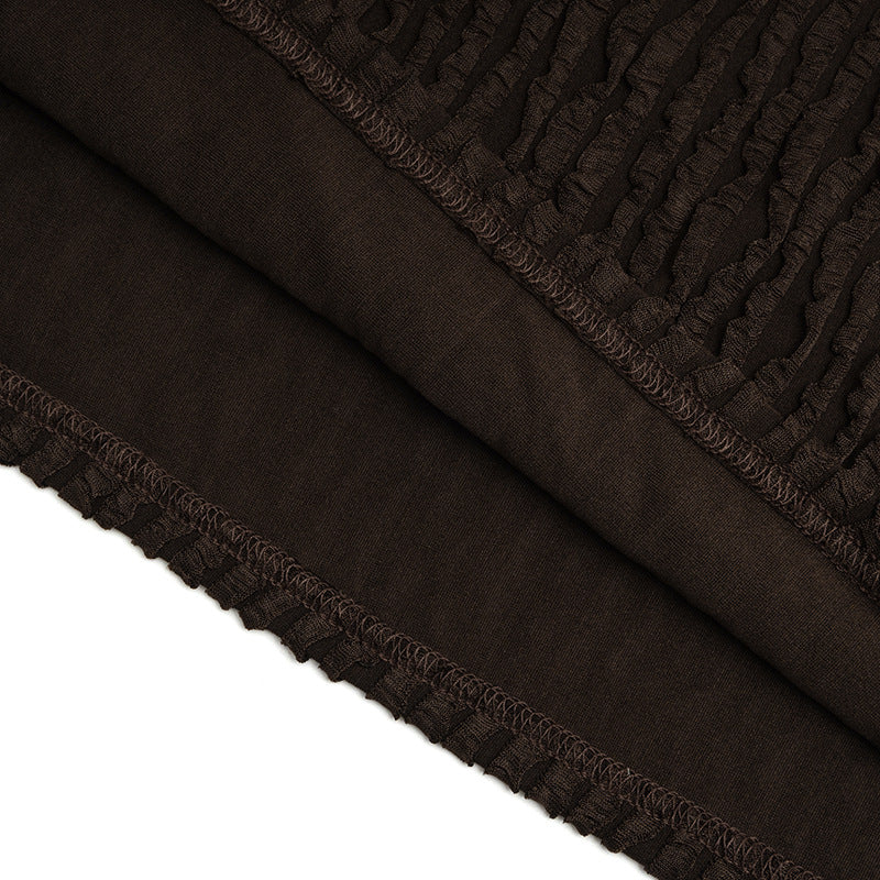 Women Strapless Sleeveless Backless Lace-Up Sexy Mini Dress 19