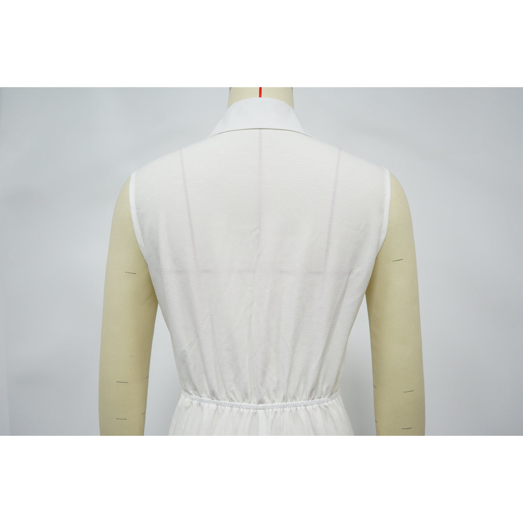 Women Casual Solid Sleeveless Wide Leg Jumpsuits 11