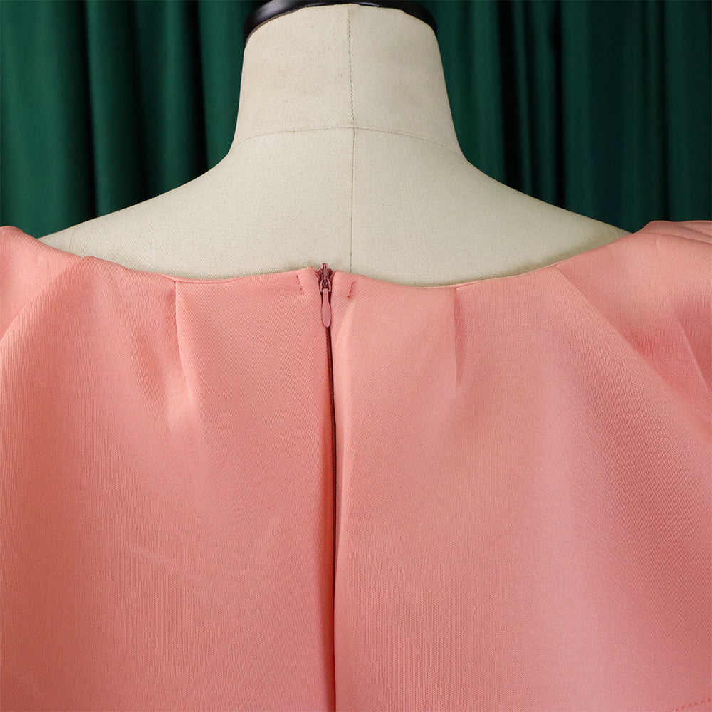 Women's Summer Fashion Chic Ruffle Formal Party Gown Dress 15