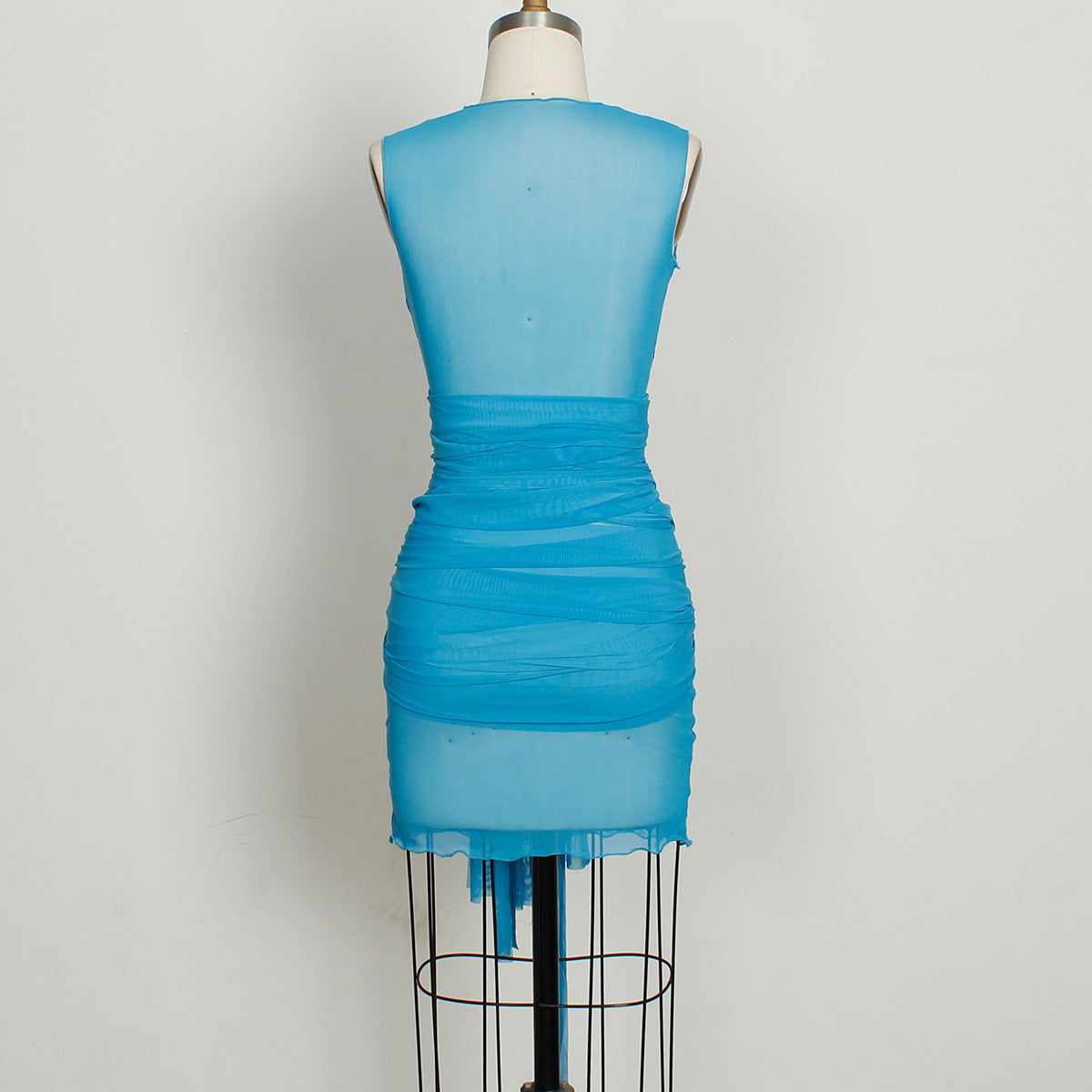 Women sexy mesh dress 11