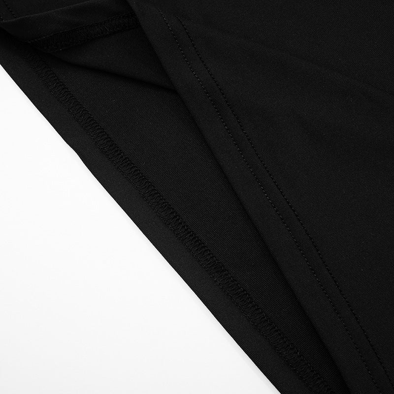 Women Summer Solid Slash Shoulder Off Shoulder Lace Hollow Sexy Bodycon Dress 16