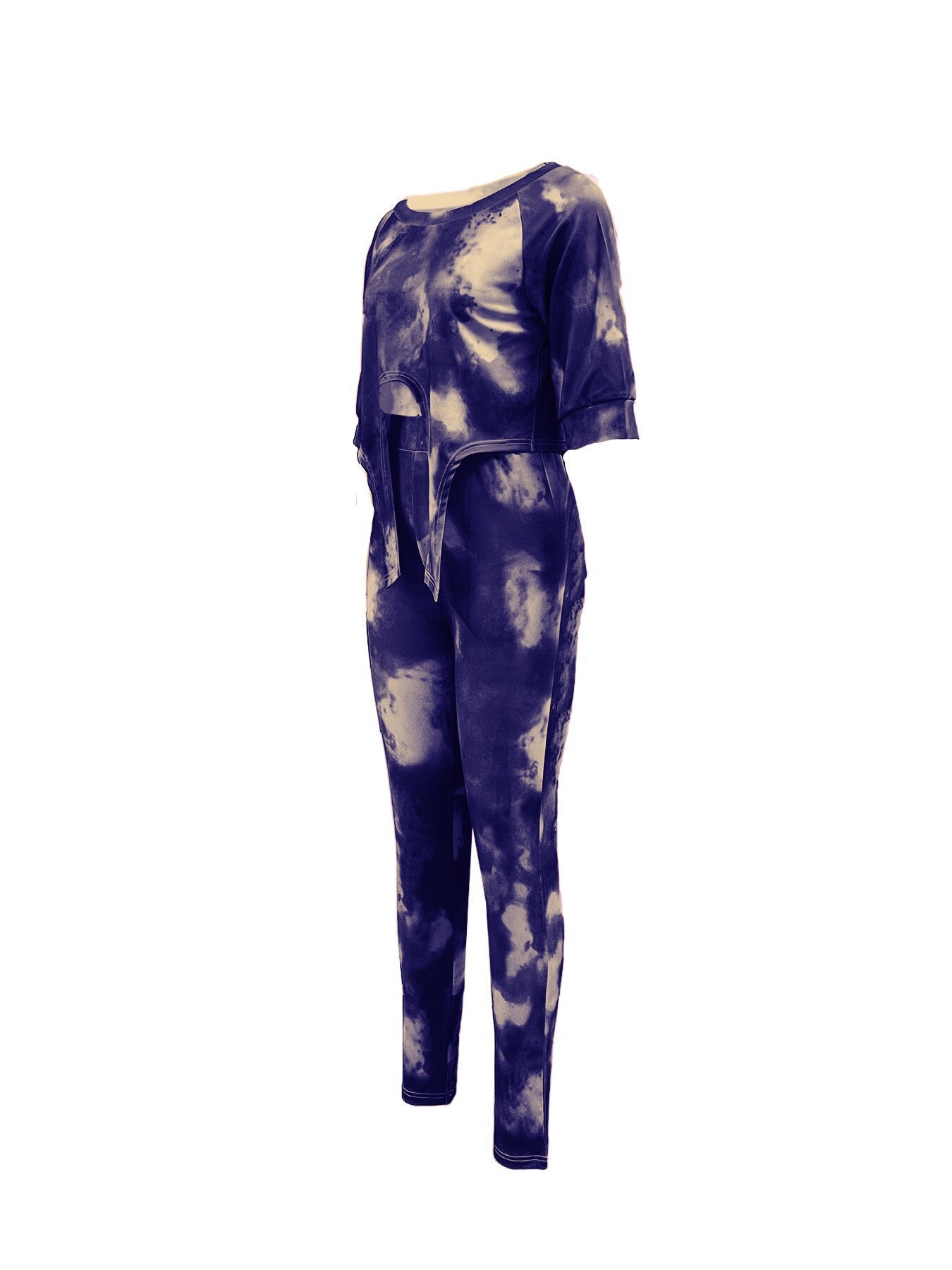 Women Printed Sexy Top and Pants Two-Piece Set 9
