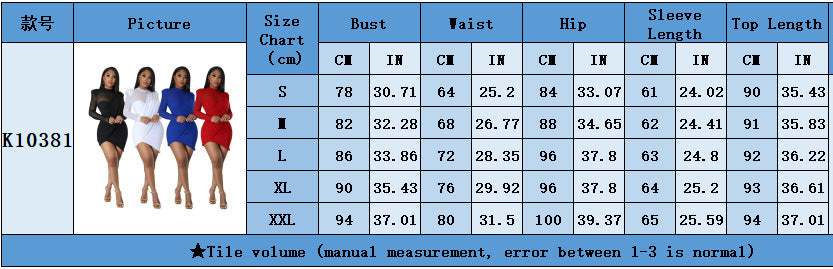 Women's mesh patchwork see through patch Slim Waist dress 13