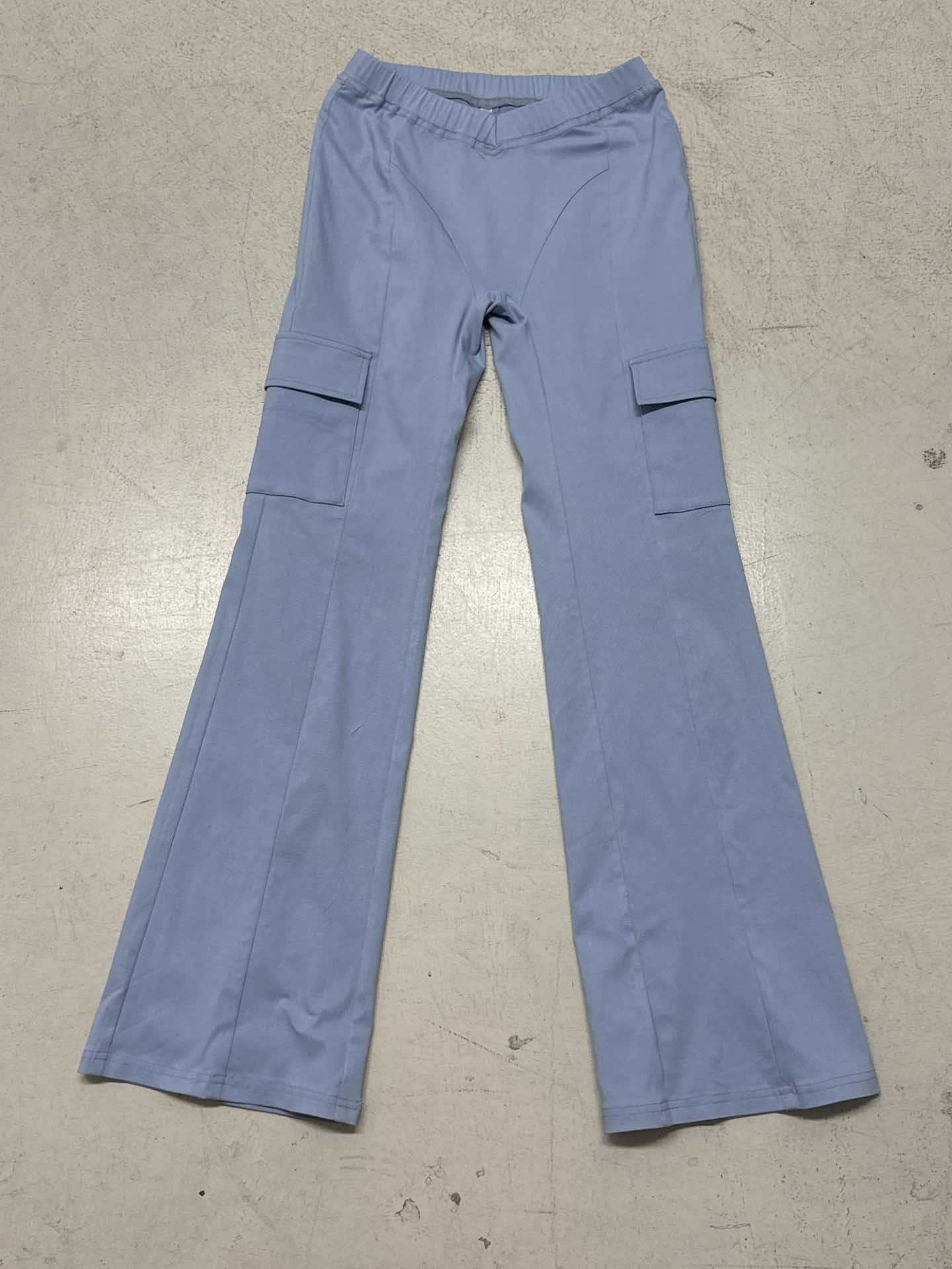 Women Casual Knitting V-Neck Long-Sleeved Zippered Hoodies and Sweatpants Two-Piece Set 36