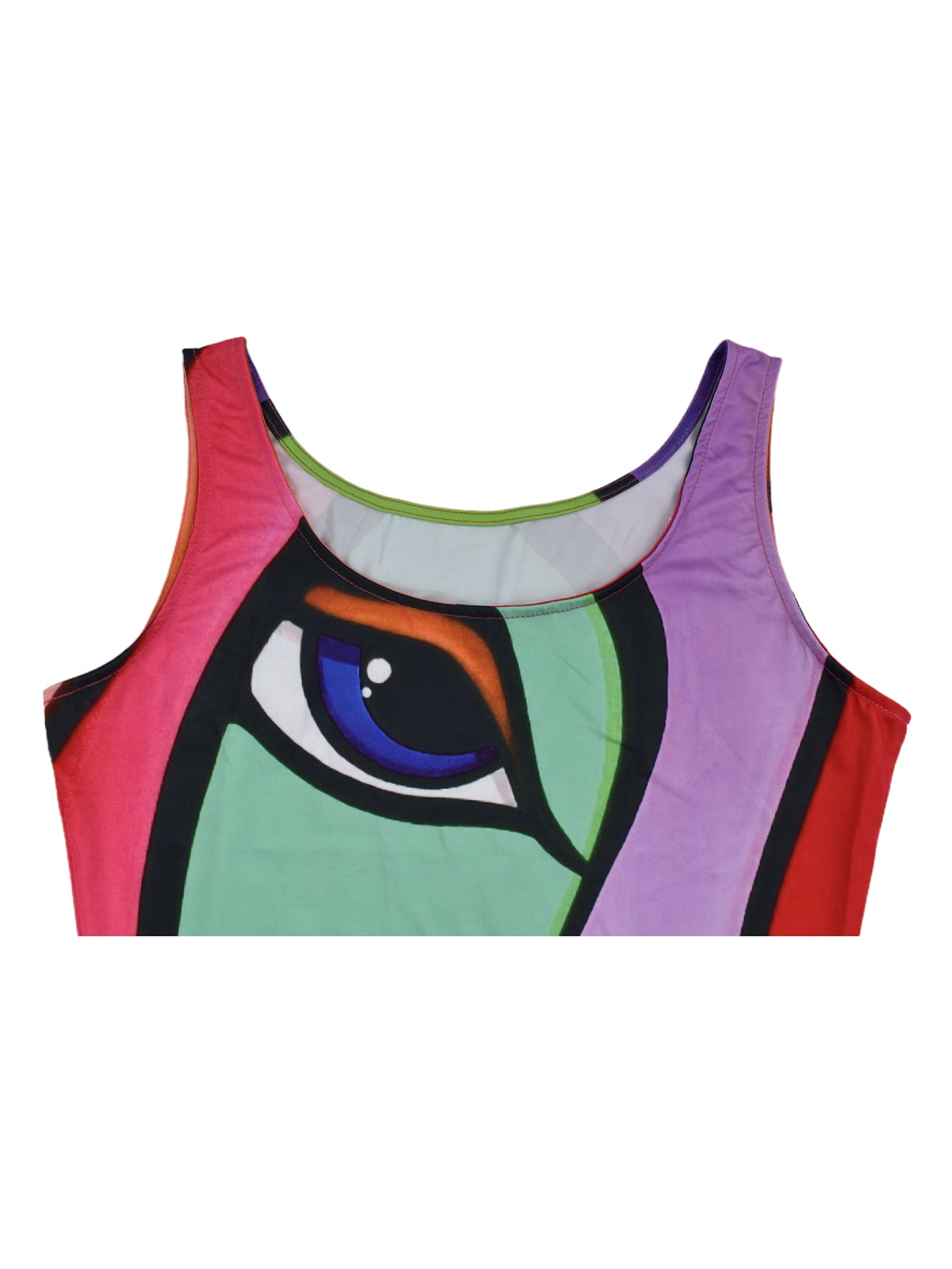 Sexy Fahionable Print Straps Bodycon Dress 6