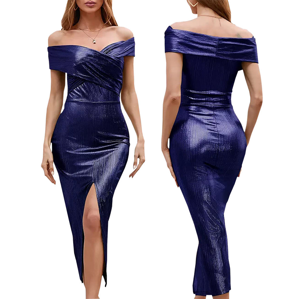 Women Sexy Solid Dress 11