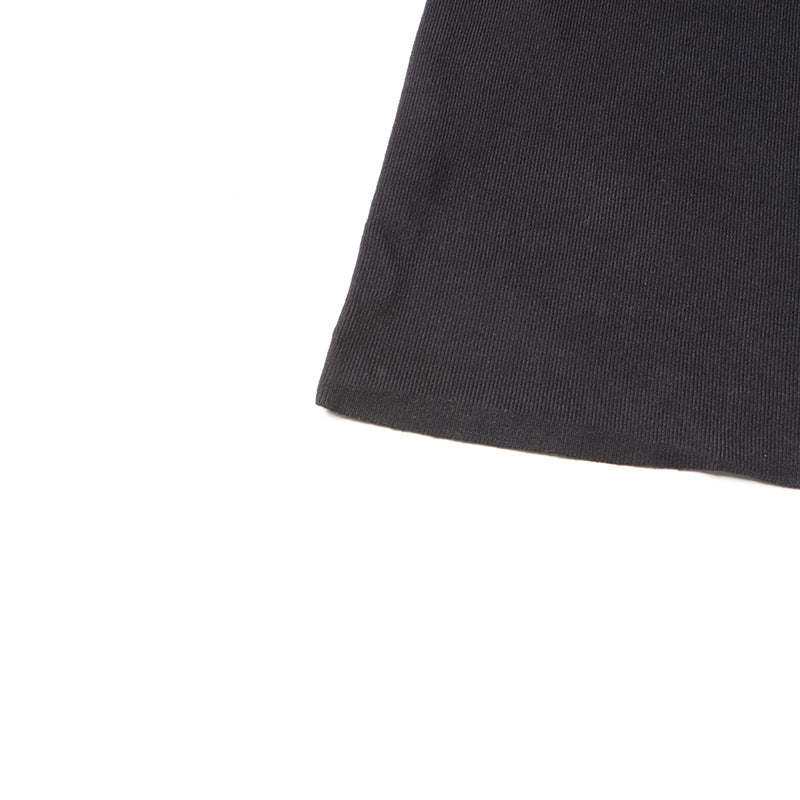 spring Stand Collar Long-sleeved Patchwork lace-up slim long dress 8