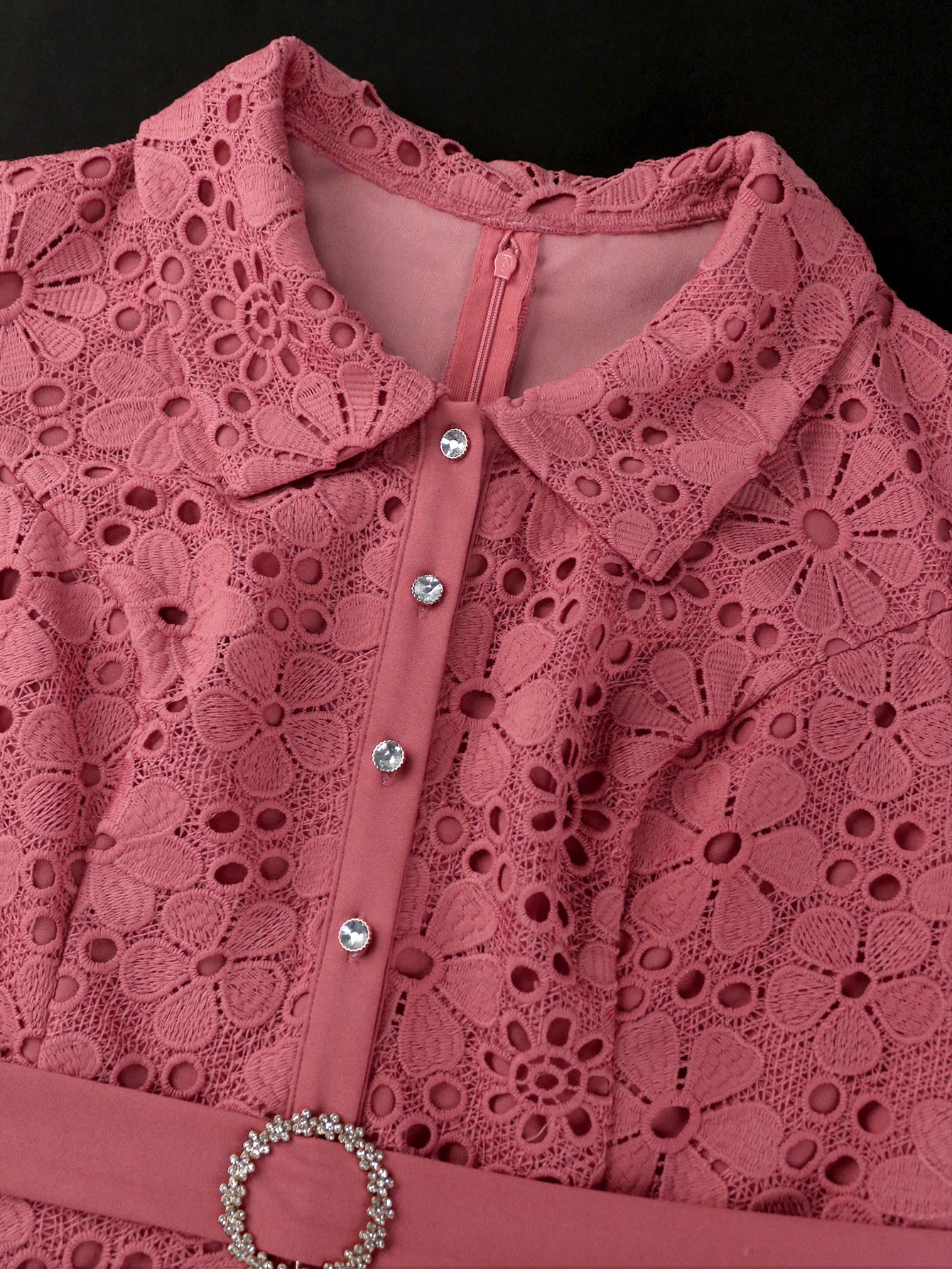 Women Formal Party party lace dress 7