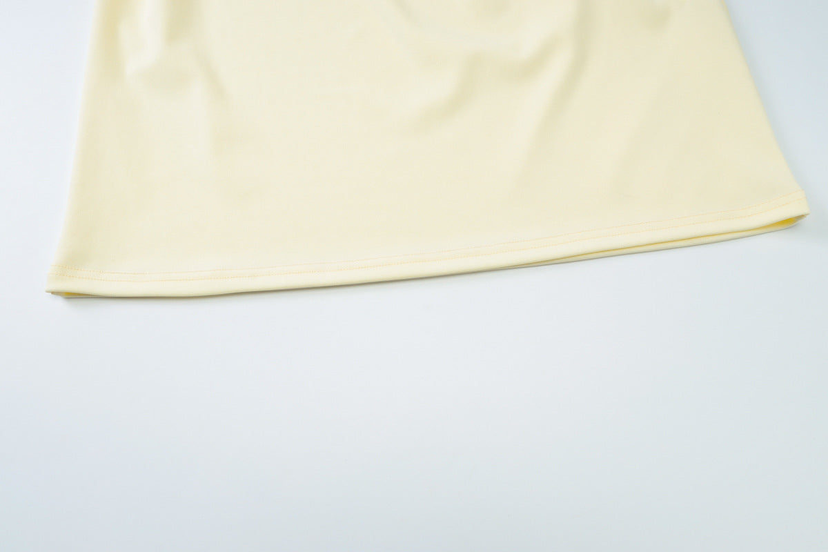 Women's summer fashion sexy mesh Patchwork Low Back deep v See-Through strap dress 16