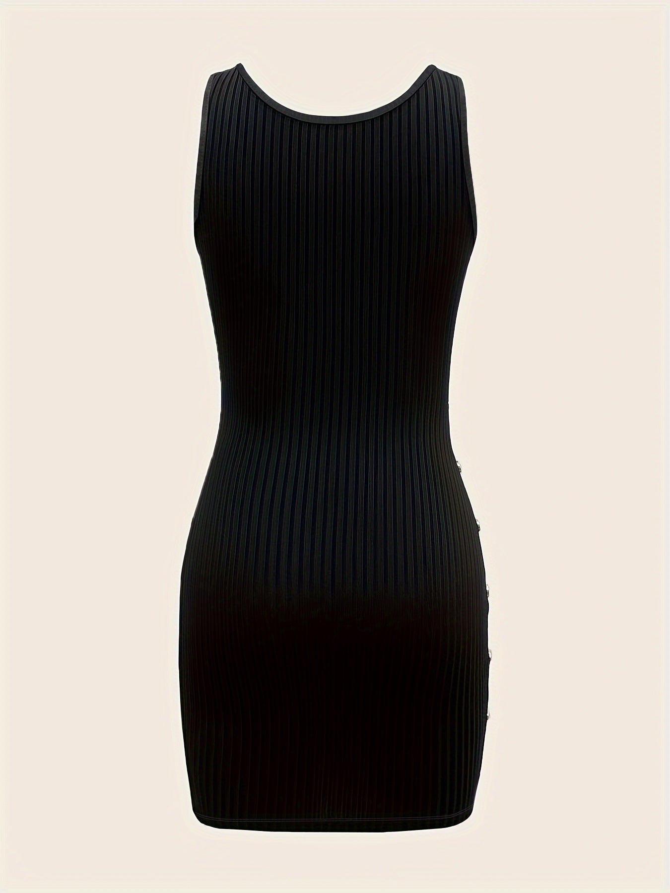 Summer  Street Solid Color Strap Sexy Women's Bodycon Dress 12