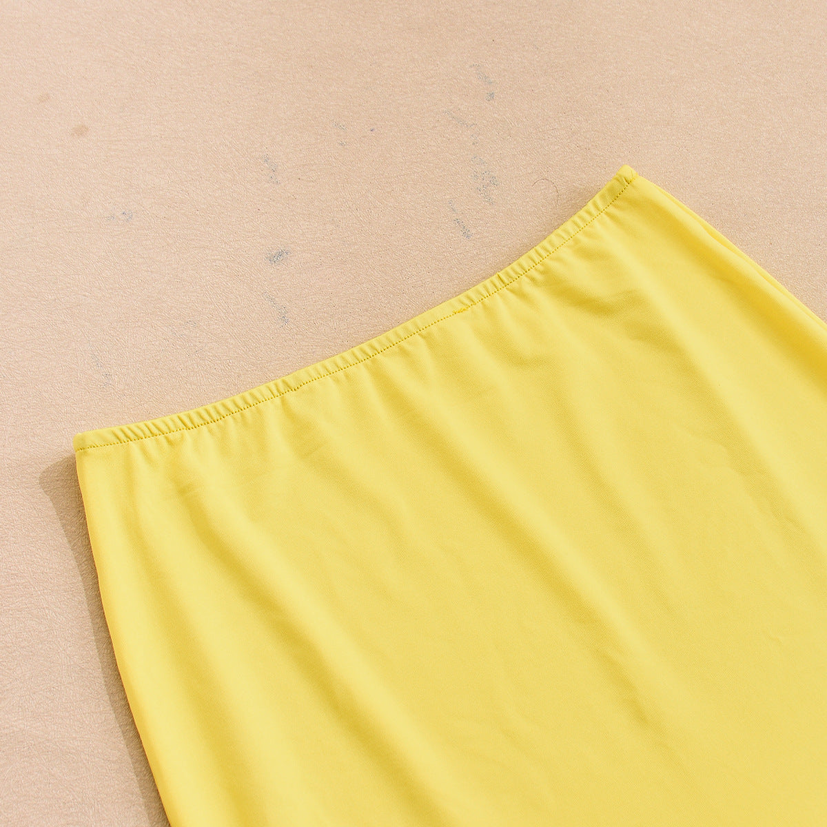 Women sexy cutout sexy top patchwork skirt two-piece set 13