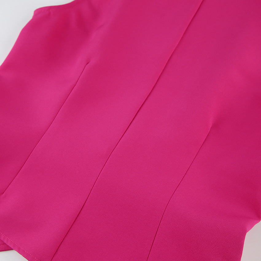 Premium Sleeveless Tank Trousers Two-Piece Vest Casual Fashion Set 24