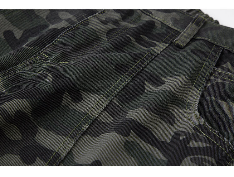 Women Autumn Print Woven Pants 10