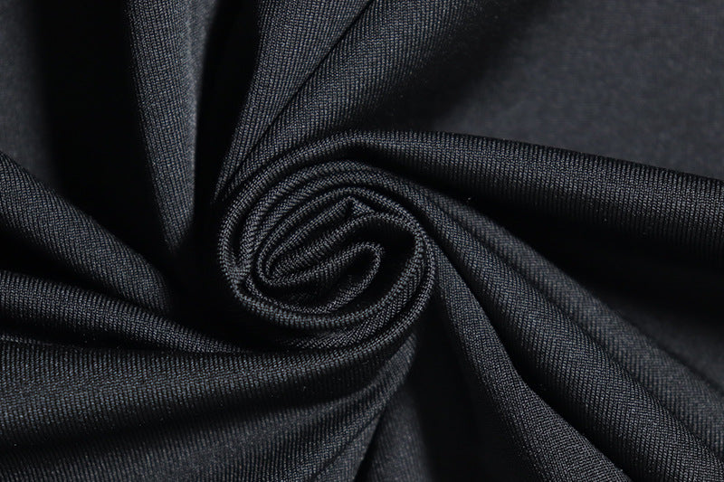 Women Solid Patchwork Sexy Sleeveless Ribbon Dress 11