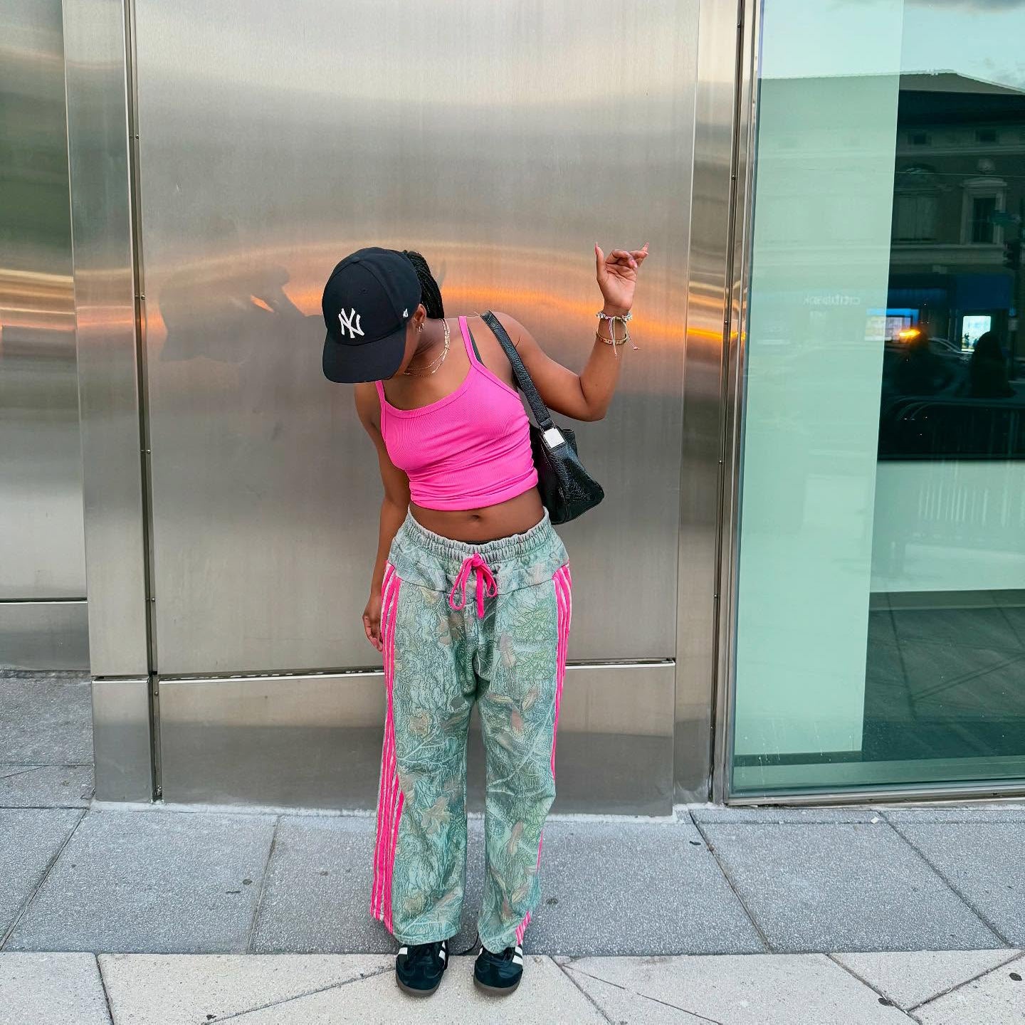 Women's Fashion Casual Printed Straight Leg Pants 4