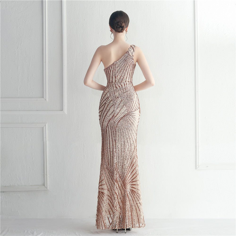 sequins plus Plus Size Formal Party Evening Dress 46