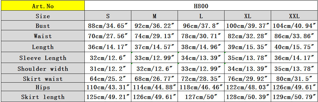 Women striped chiffon print Top and Skirt two-piece set 16