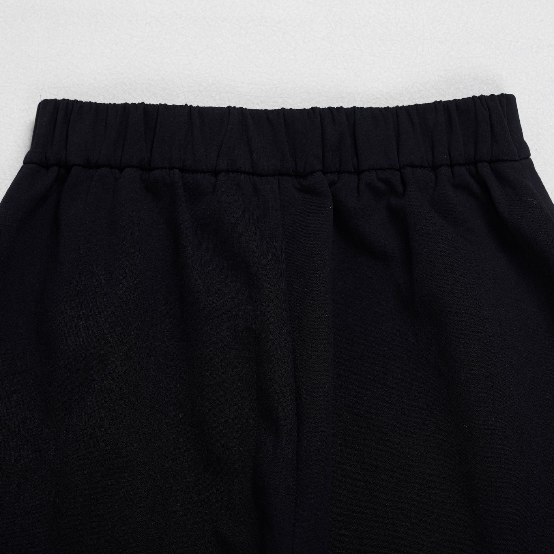 Women's Elegant Career Color-Blocking Turndown Collar Casual Suit Two-Piece Set 18