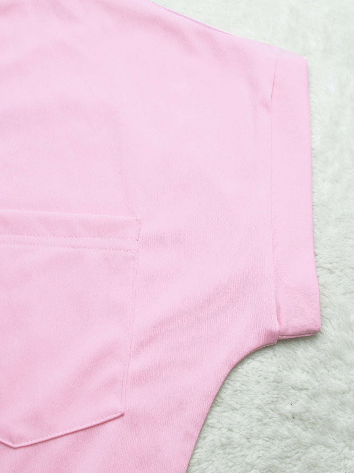 Women Solid Casual T-Shirt Short Sleeve Dress 21