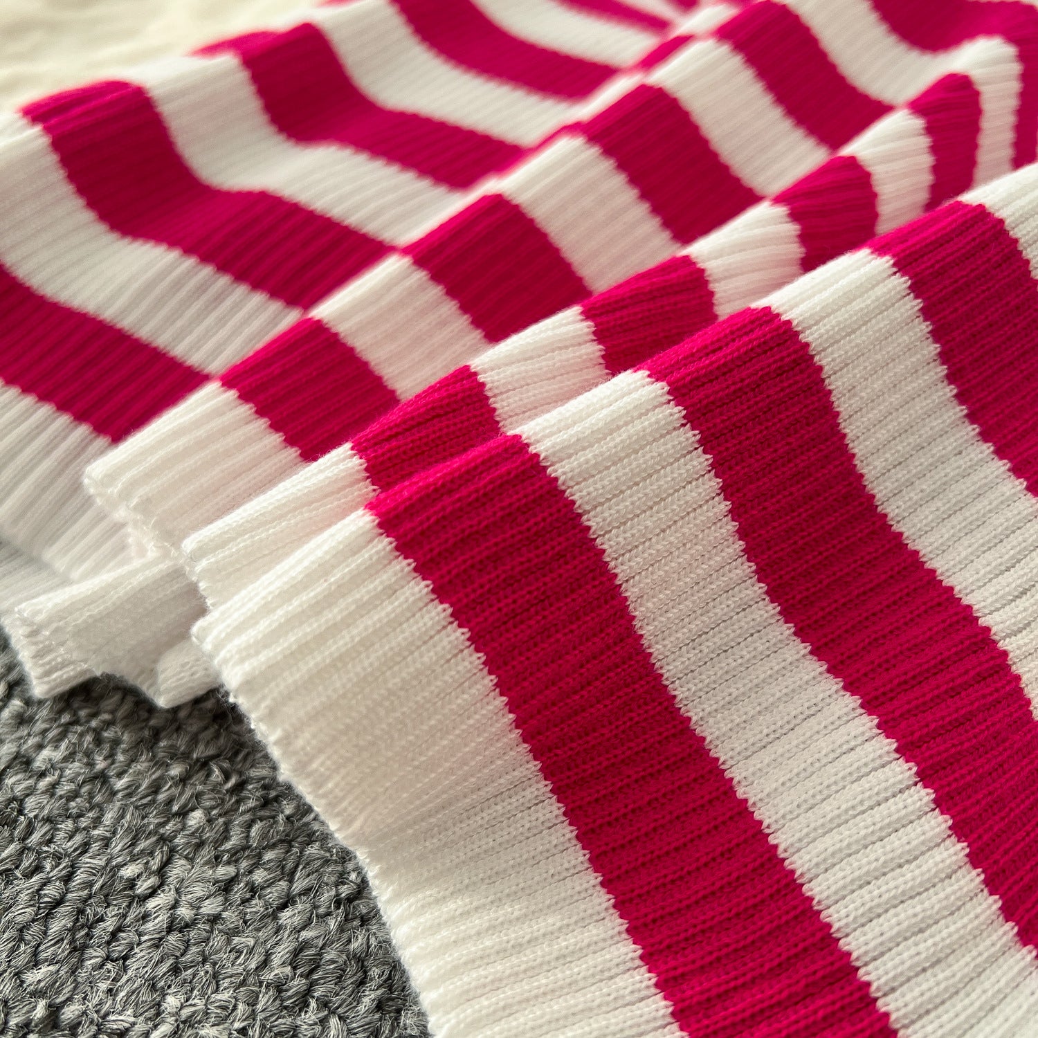 Women Metal Button Slit Knitting Dress 10