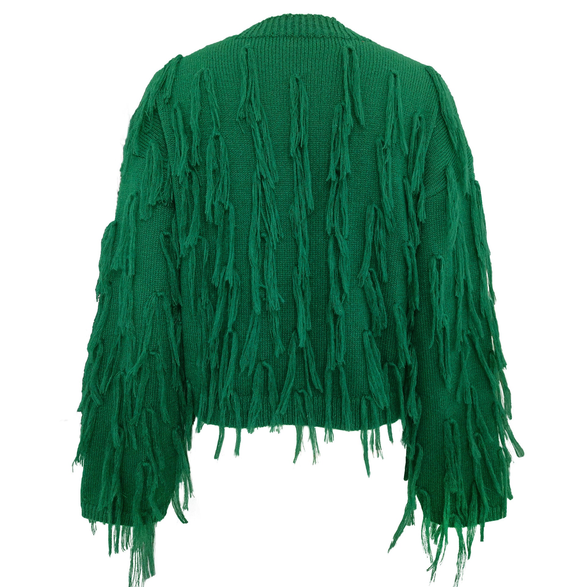 Women's Fall Winter Loose Fringe Fashion Casual Top Sweater 20
