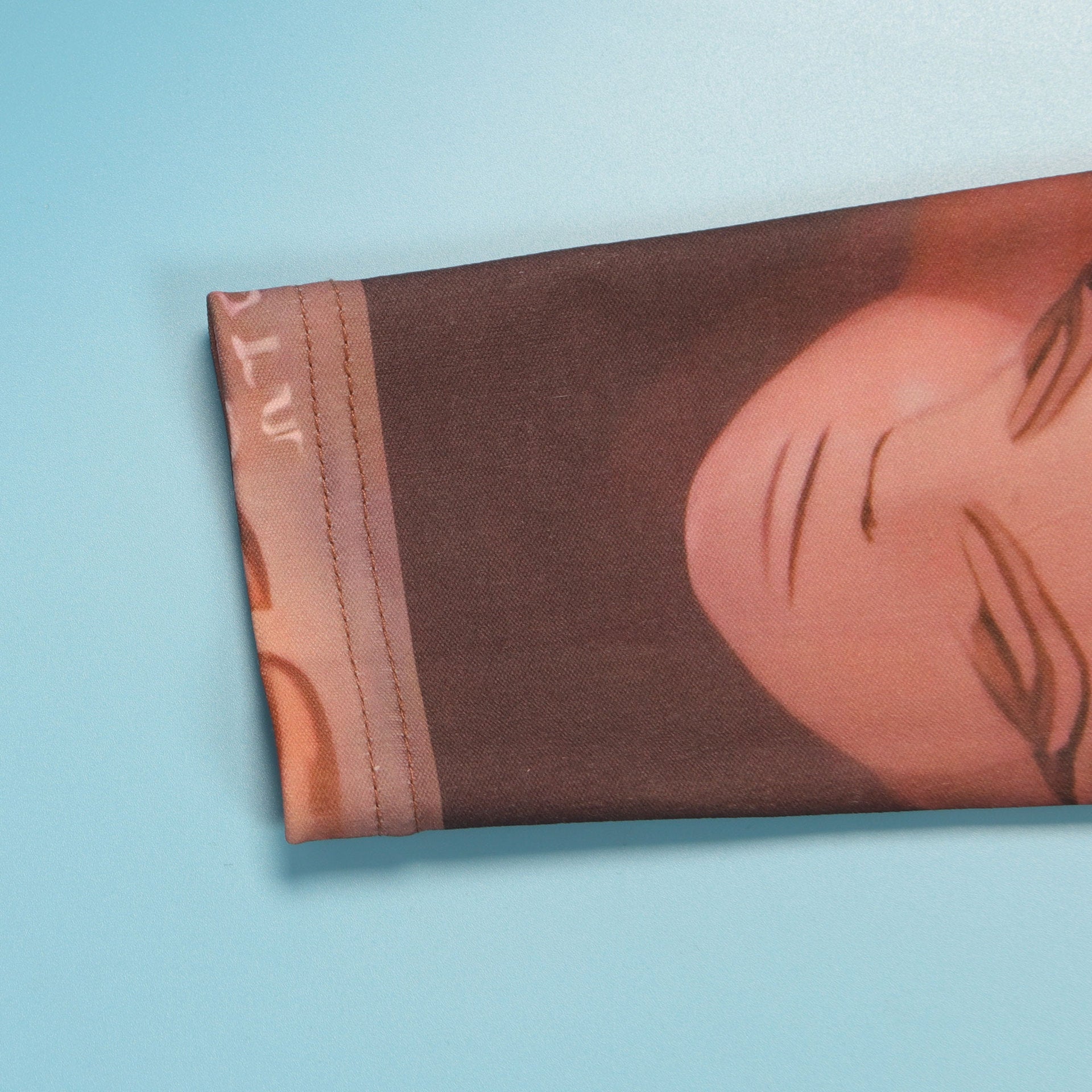 Sexy Printed Patchwork Contrast Slim Fit Long Sleeve Two-Piece pants Set 21